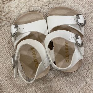 Old Navy Faux Leather Baby Sandal